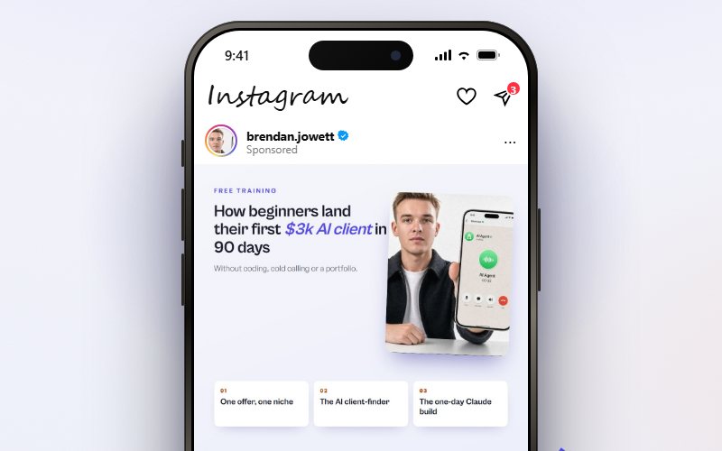 Static ad preview